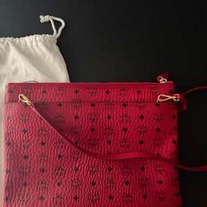MCM Red Crossbody Bag